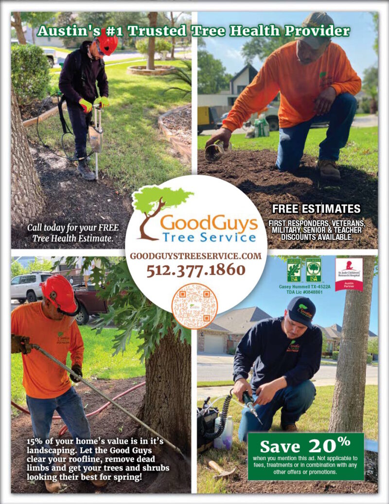 Promotions - Good Guys Tree Service - Tree Trimming Austin TX