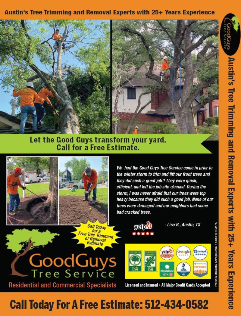 Our Offers - Good Guys Tree Service - Tree Trimming Austin TX
